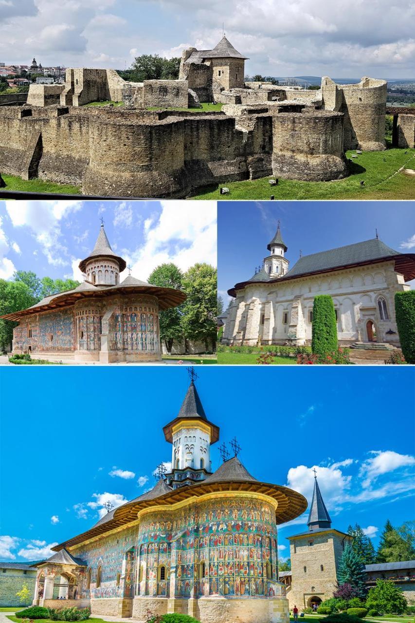 Mandachi Hotel & Spa Suceava Exterior foto